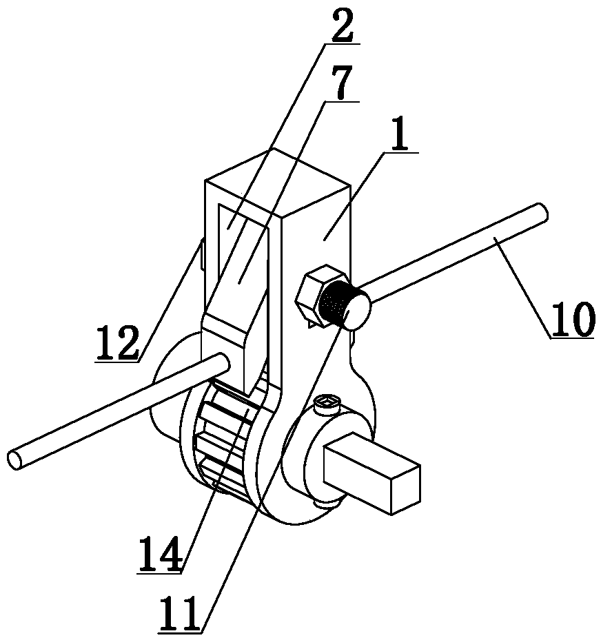 Stop locking mechanism for worm transmission