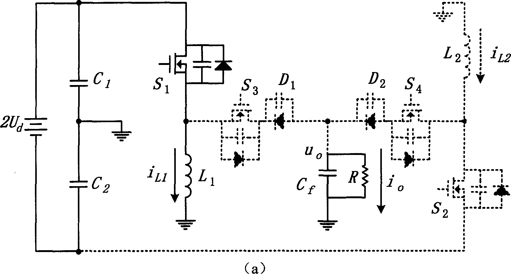 Double step-down inverter