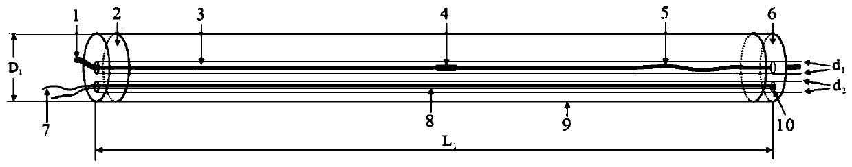 Fiber grating-based soil matric suction quasi-distributed in-situ measurement method and apparatus