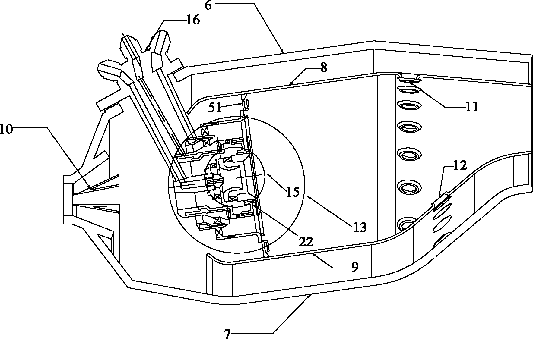 Prefilming three-stage pre-mixing and pre-evaporating low-pollution combustor