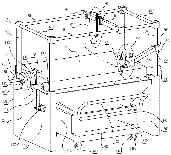 Method for detecting glass by disc wheel rotary table rack image pick-up step press plate
