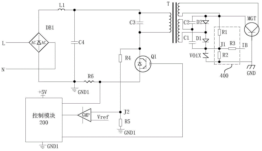 Microwave oven, start control device of microwave oven variable-frequency power source, and method