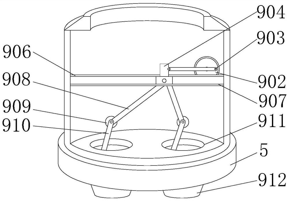 Anti-leaking stoppage device for bridge construction