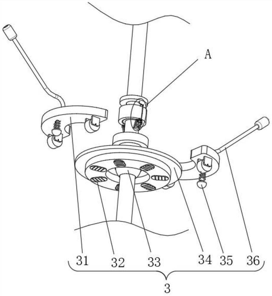 Ultrasonic-guided nerve block puncture needle with external guiding mechanism