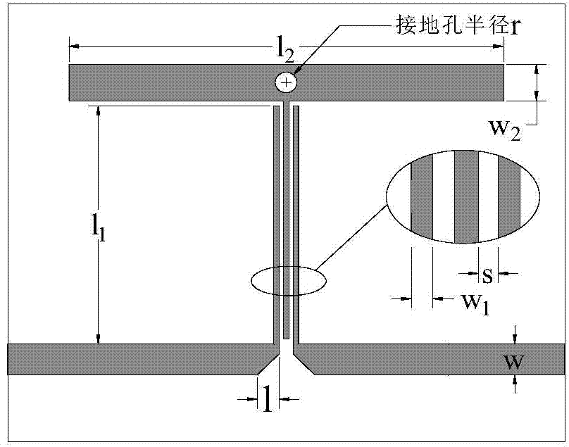 Micro-strip ultra wideband band-pass filter having wave trapping characteristic