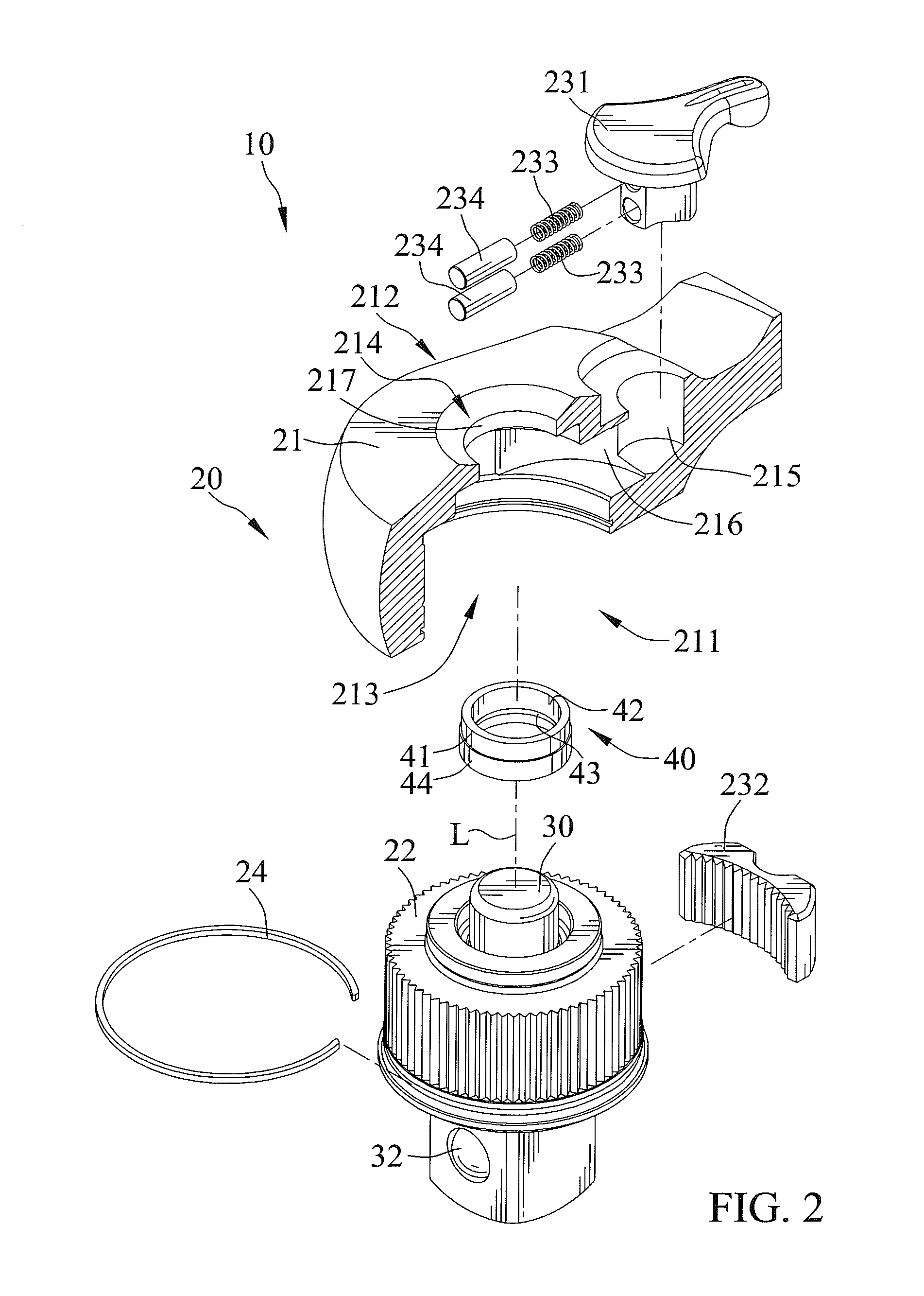 Rathchet Wrench with Dustproof Structure