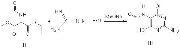 Preparation method of 2-amino-4,6-dichloro-5-carboxamidopyrimidine