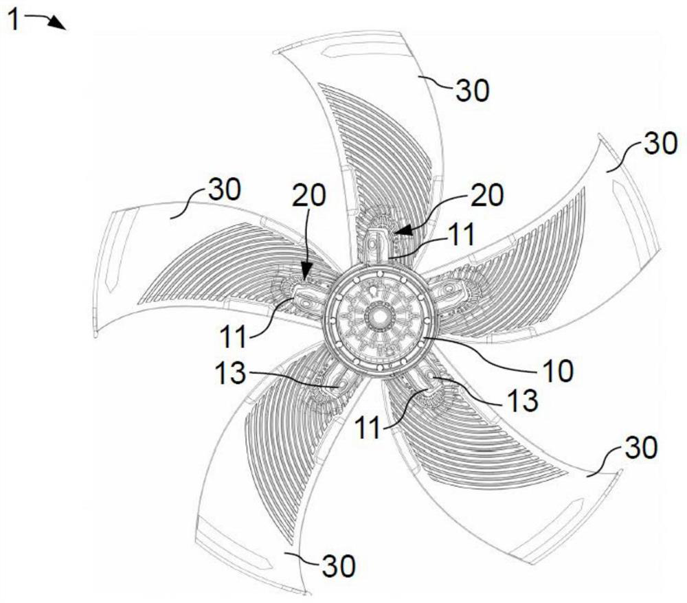 Fan impeller system for assembling and manufacturing fan impeller