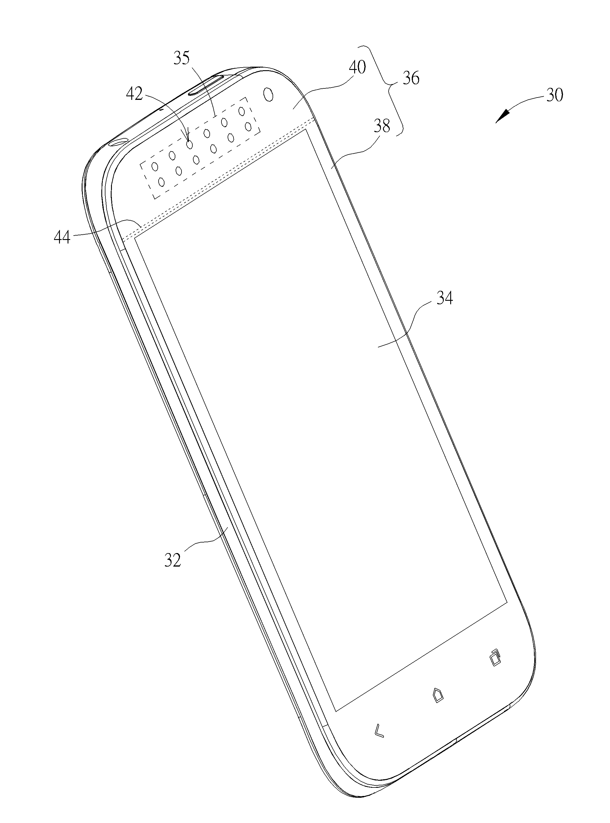 Cover, electronic device therewith and method for manufacturing the same