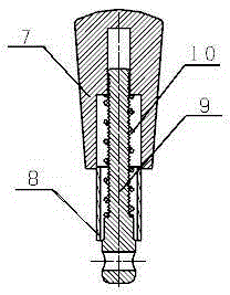Wire feeding mechanism having variable pressing force and used for film plating machine