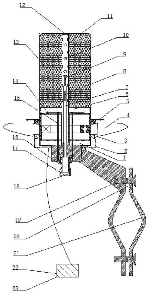 Paddle assembly and aviation atomization system