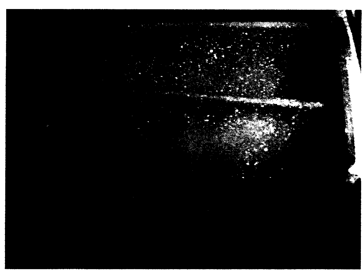 Method for removing defect of casting surface with spherical sand by sandblasting