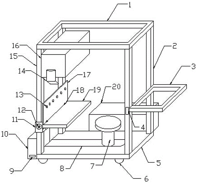 Maintenance auxiliary device for devices in hydropower station