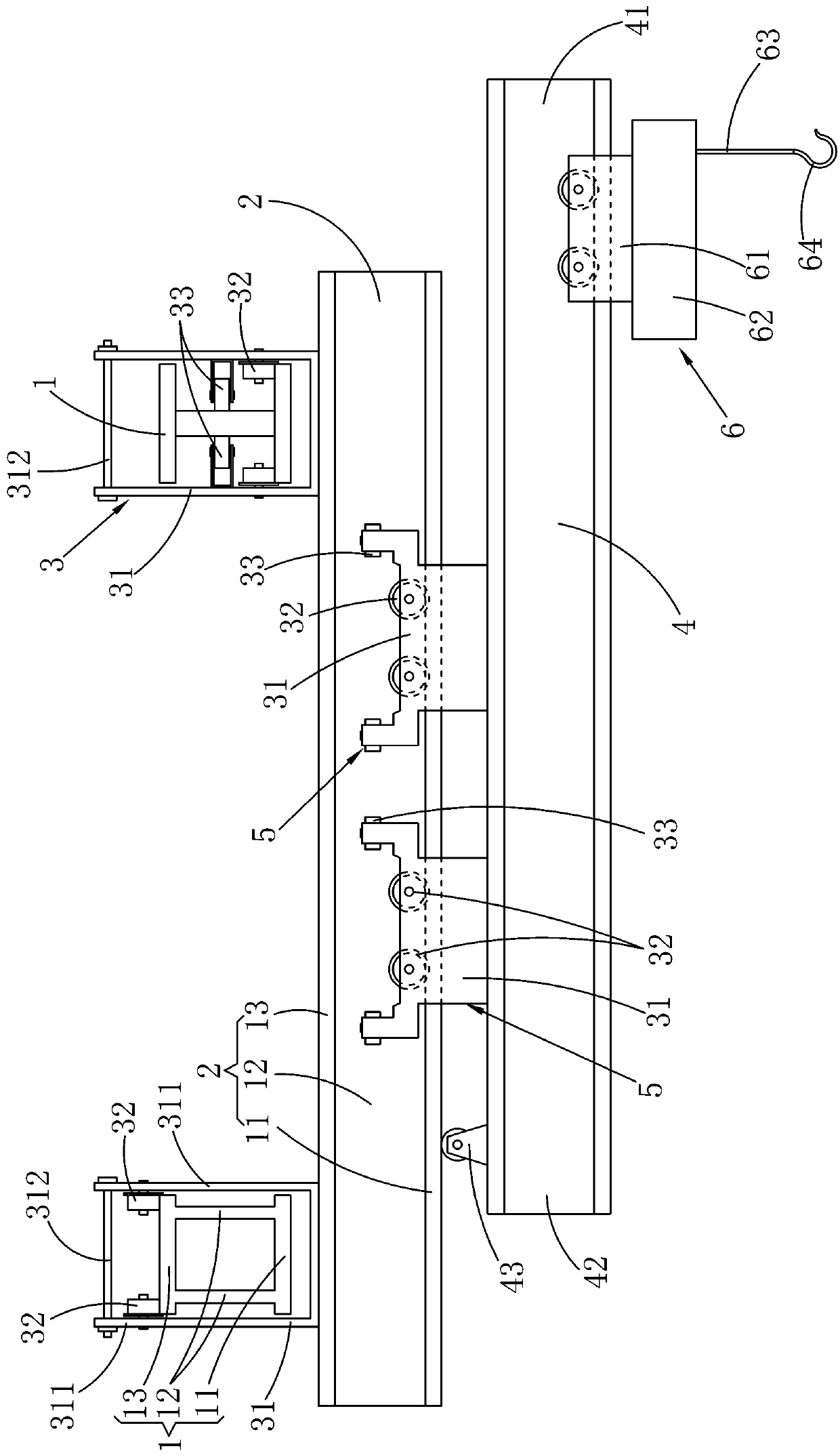 Bridge crane with safer utilization and wider applicability