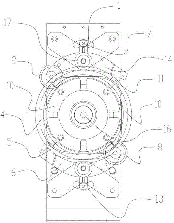 Speed limiter with car slipping preventive device