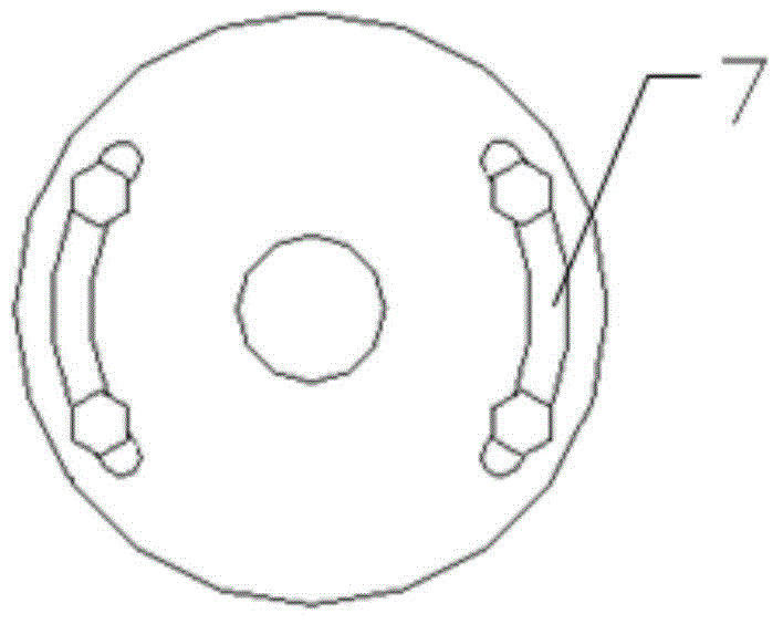 Existing concrete continuous core taking apparatus