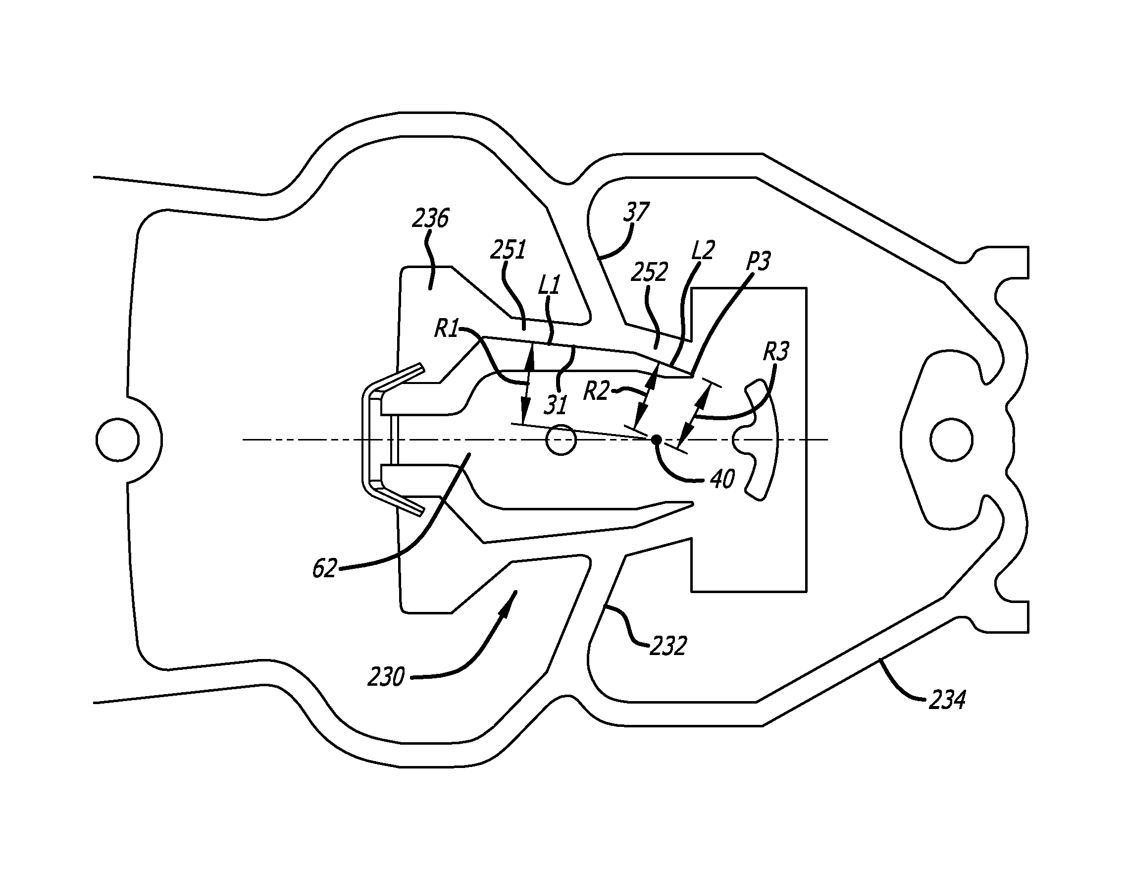 GSA suspension with microactuators extending to gimbal through flexible connectors