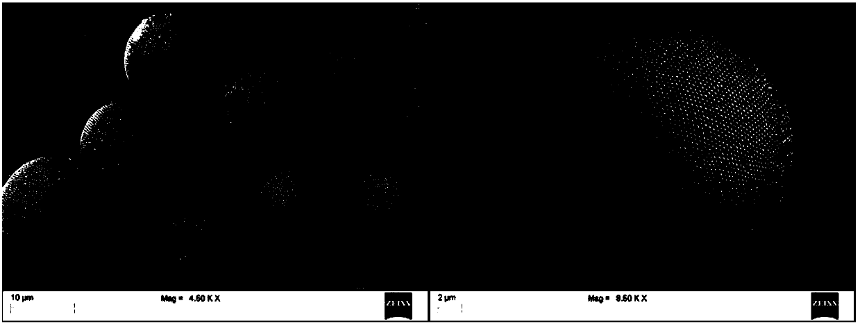 A kind of microsphere with Raman activity and preparation method thereof