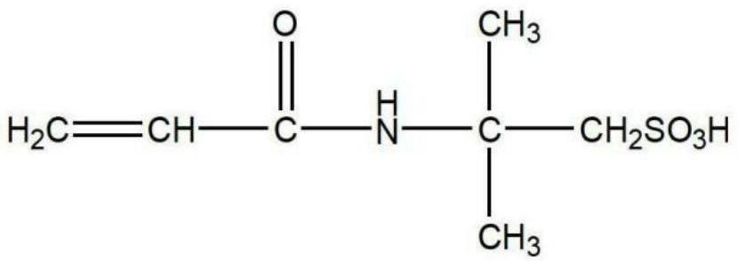 A kind of technique of reducing sulfate ion in the synthesis process of 2-acrylamido-2-methylpropanesulfonic acid