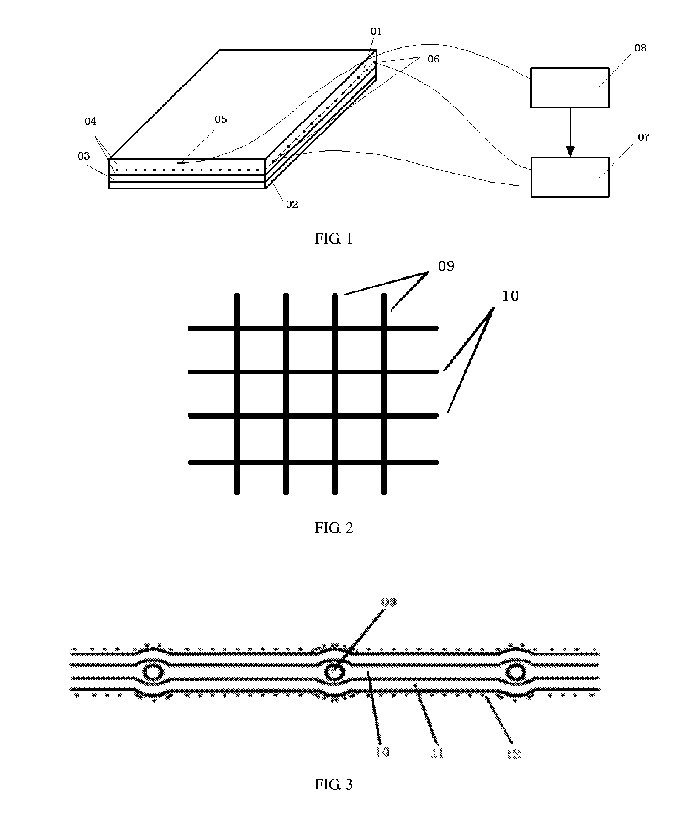 Deicing method based on carbon/glass fiber hybrid textile