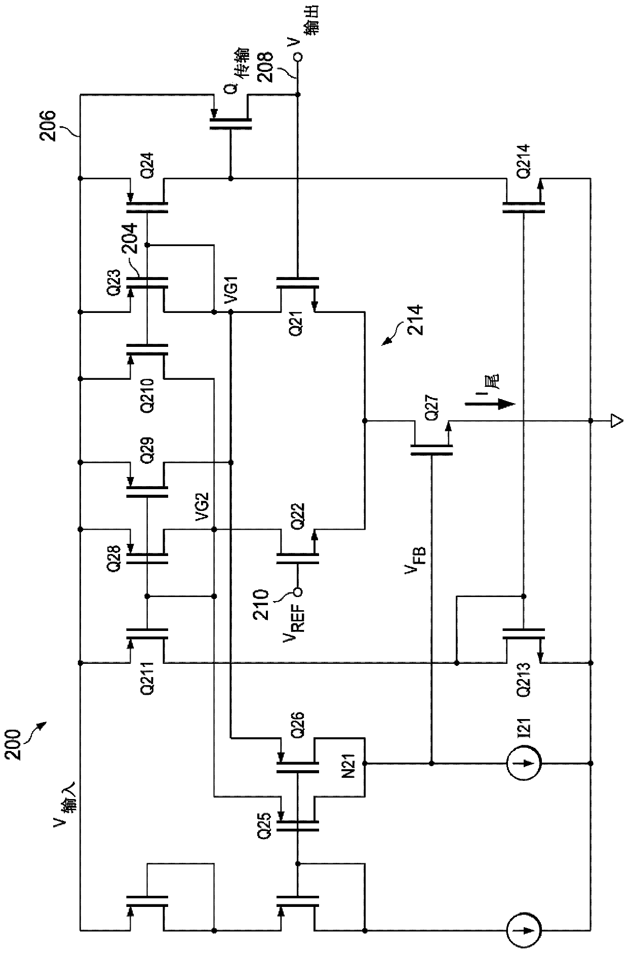 Method and circuitry for compensating low dropout regulators