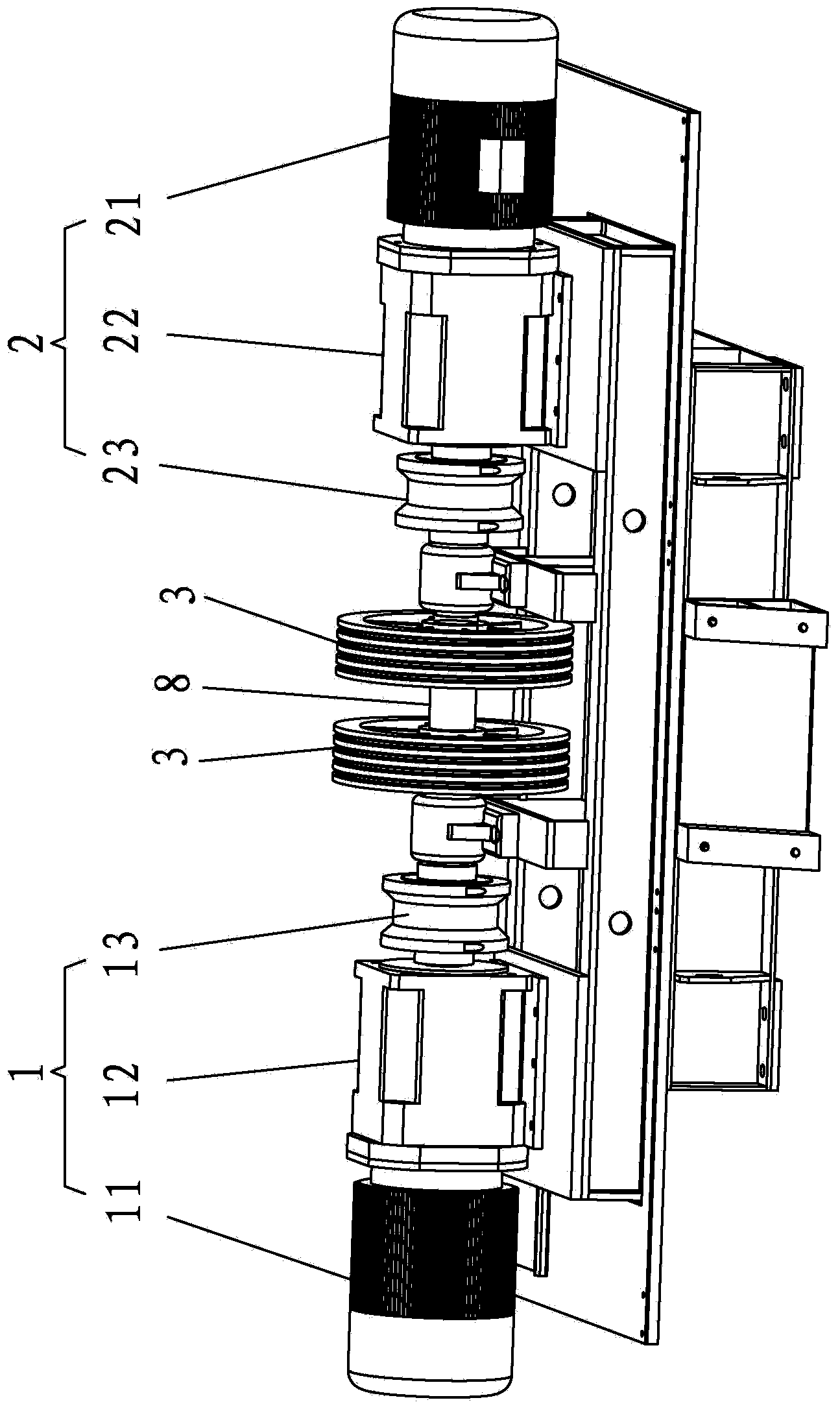Double-drive mechanism of pumping unit