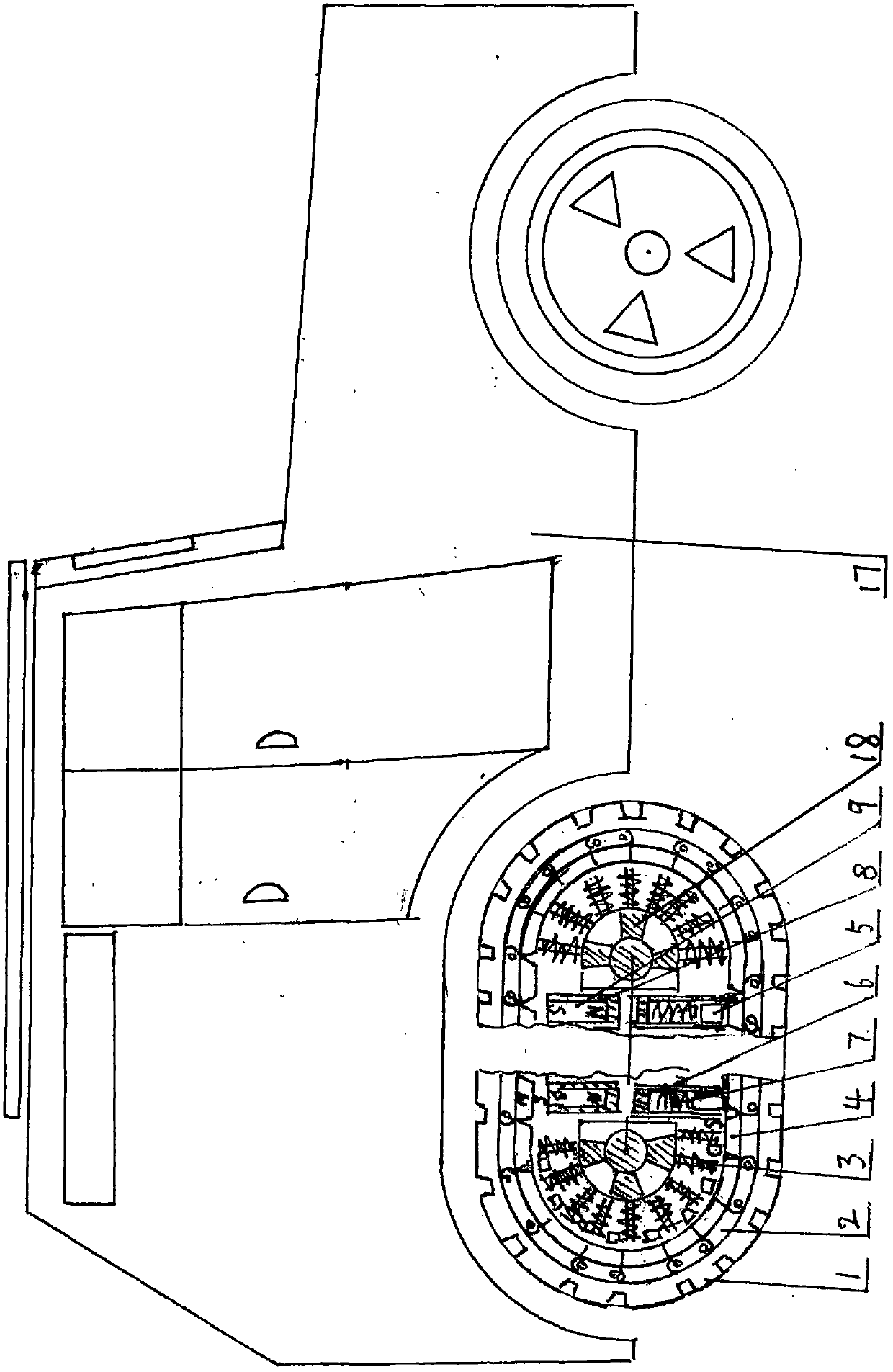 Crawler-type magnetic levitation movement equipment