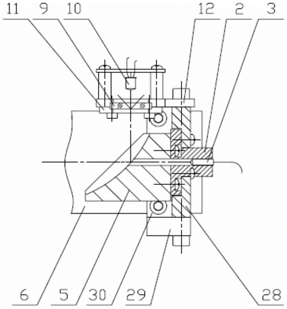 Stable and compact laser transceiver integrated detection optical path structure