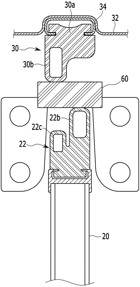 Sliding door device for motor vehicle