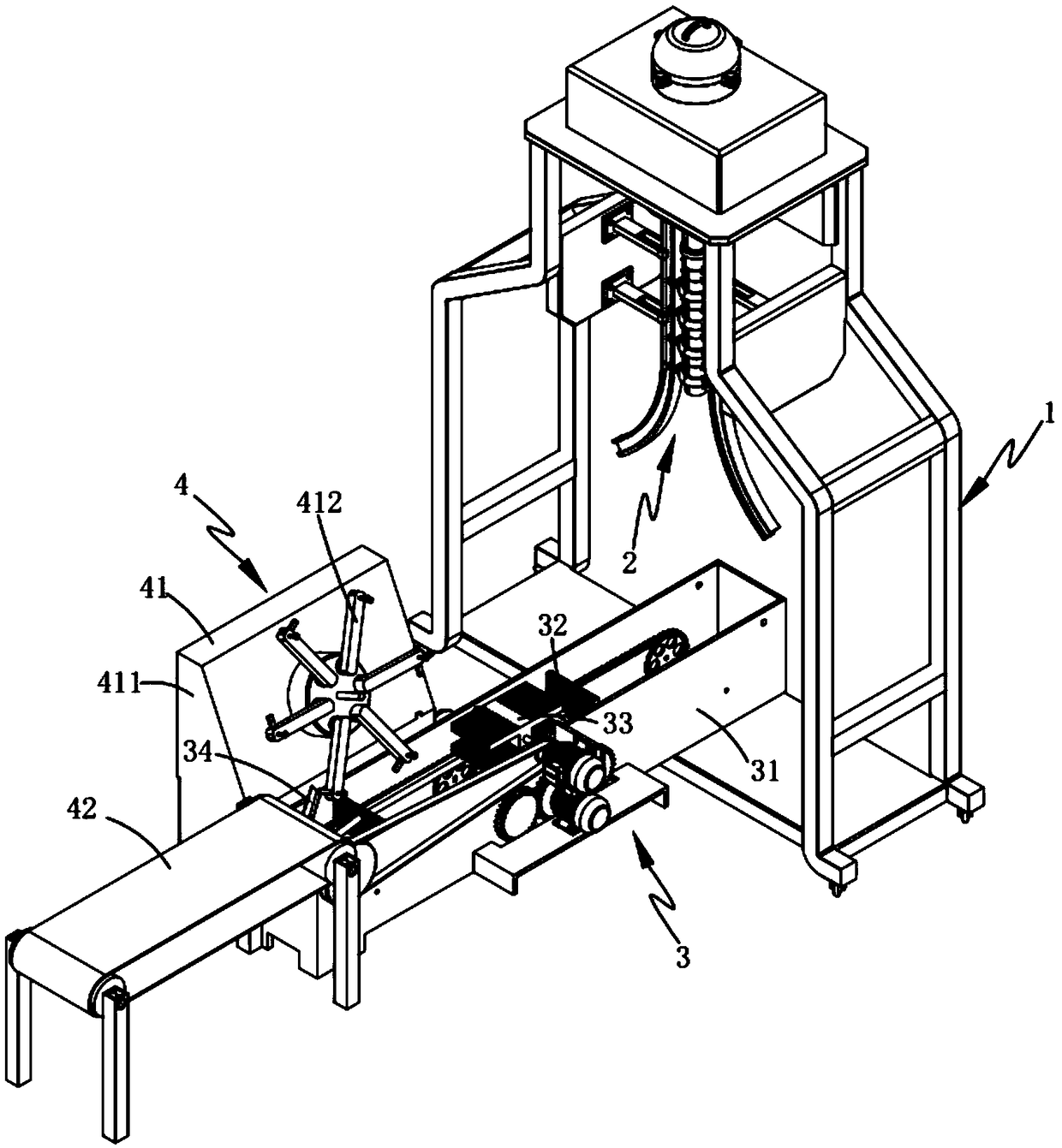 Donut forming and frying device