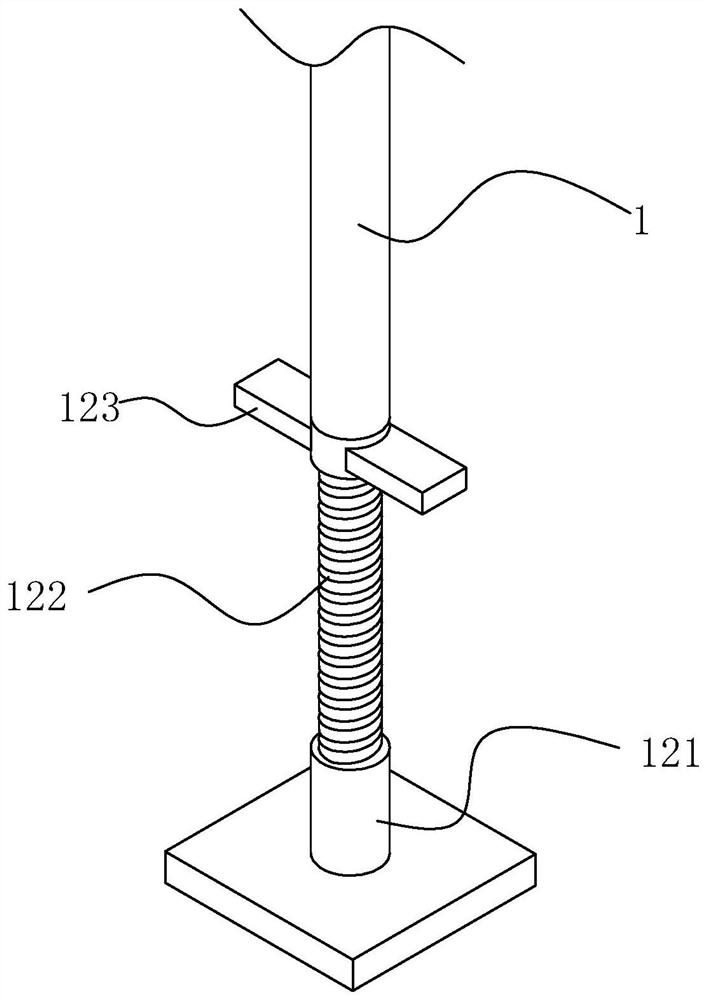 Box girder support system construction process