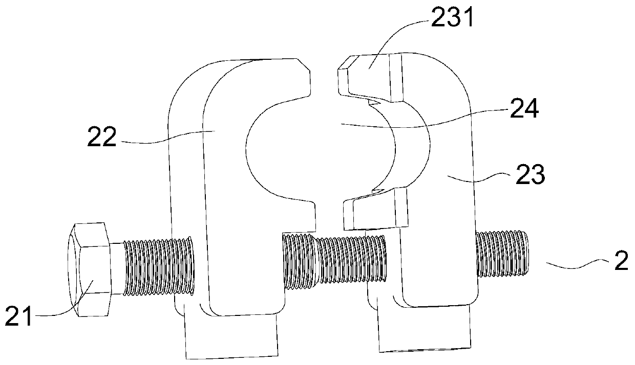 A transmission line wire repair device, robot and application method thereof