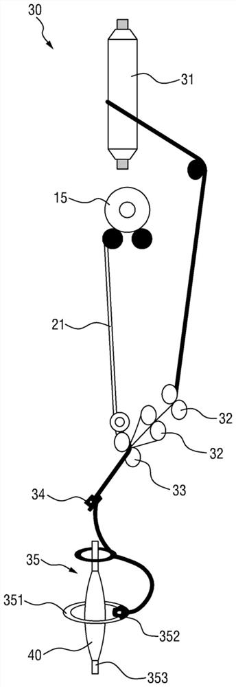 Composite elastic yarn, elastic fabric, and method for manufacturing composite elastic yarn