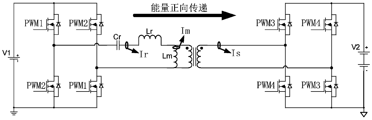 Fixed-frequency synchronous rectification bidirectional DC/DC converter and power electronic equipment applying same