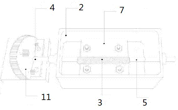 Metal linear expansion coefficient measuring device based on Michelson interference method