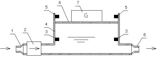 Constant-pressure water supply device