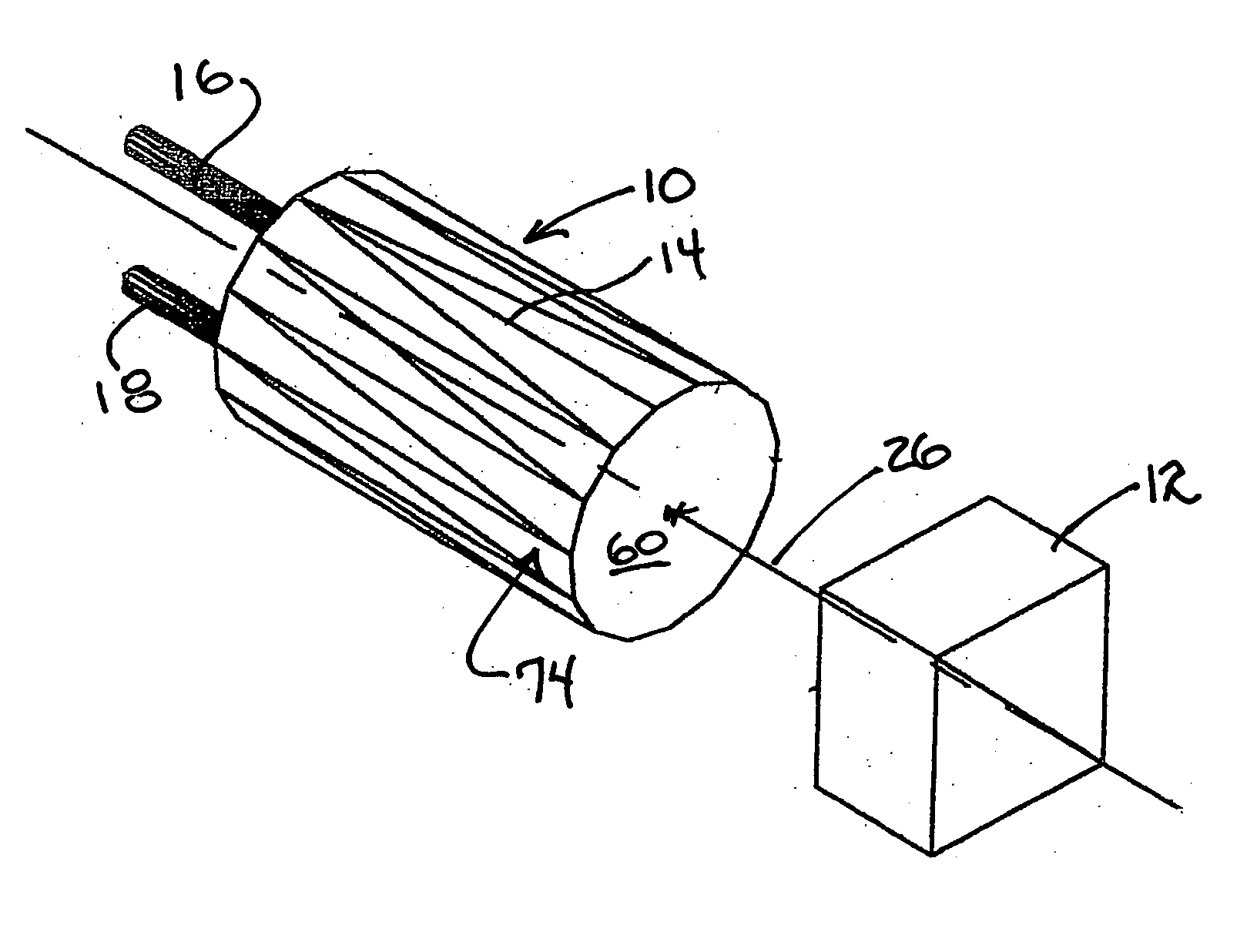 Minimized cross-section sensor package