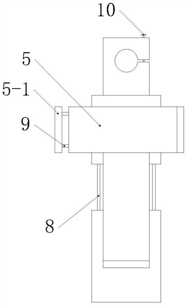 Mobile phone holder, microscope mobile phone shooting control system comprising mobile phone holder and using method thereof