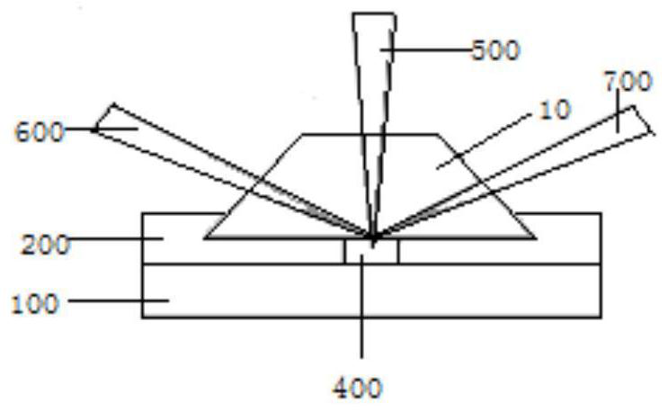 Photoacoustic microfluidic detection system and detection method