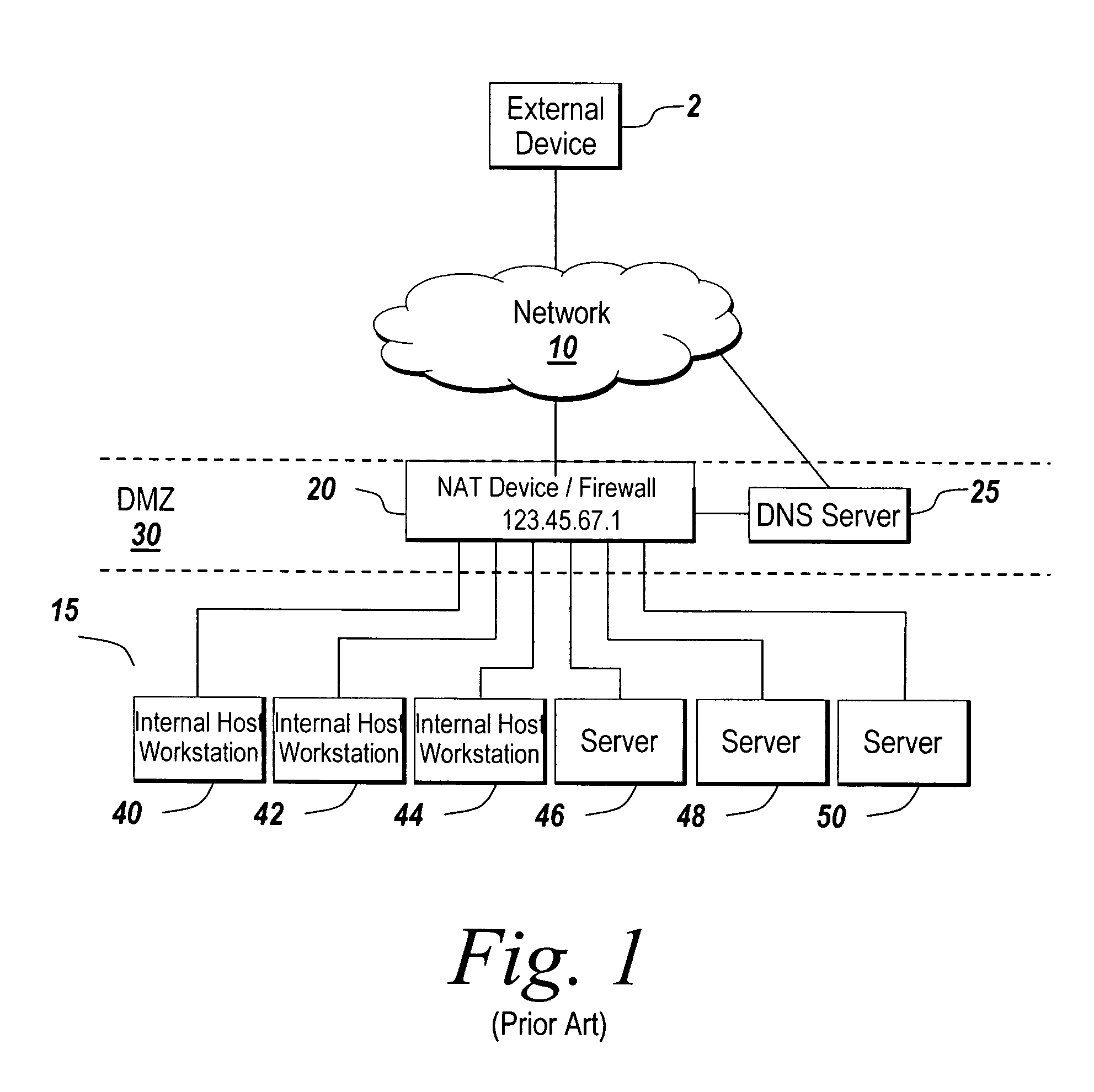 System and method for increasing host visibility in network address translation environments