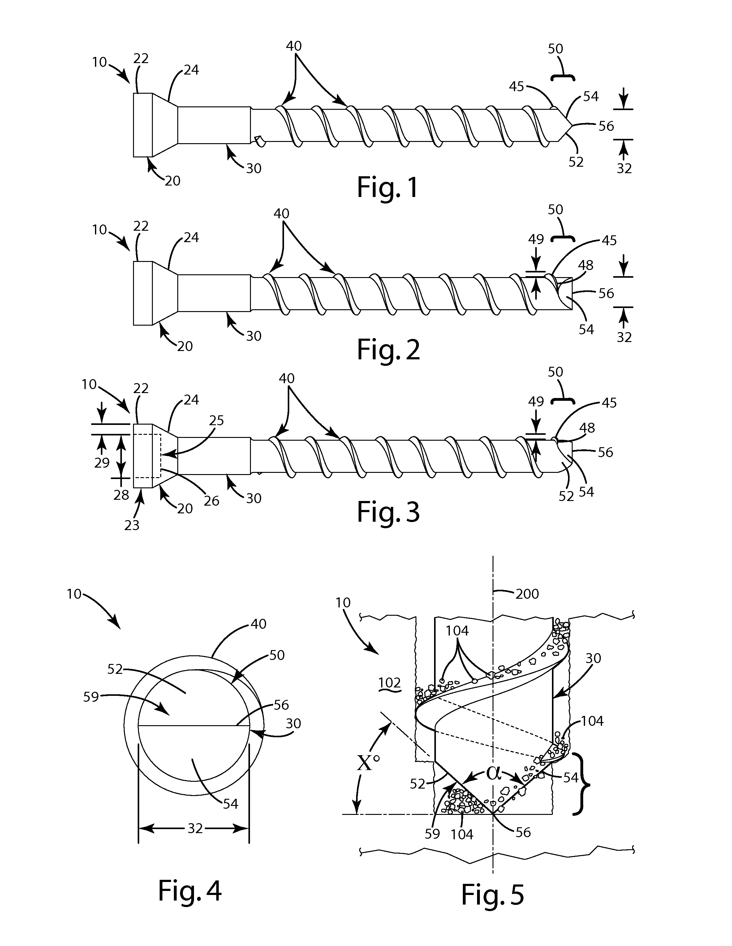 Fastener, installation tool and related method of use