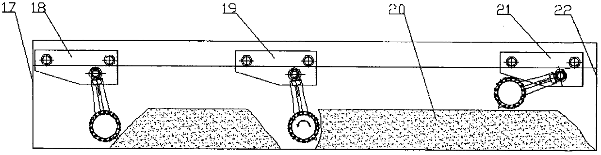Drum-type sludge turning machine and turning method thereof