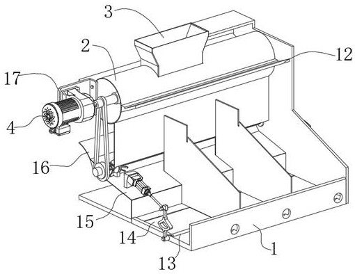 Feeding device based on pig farm live pig management