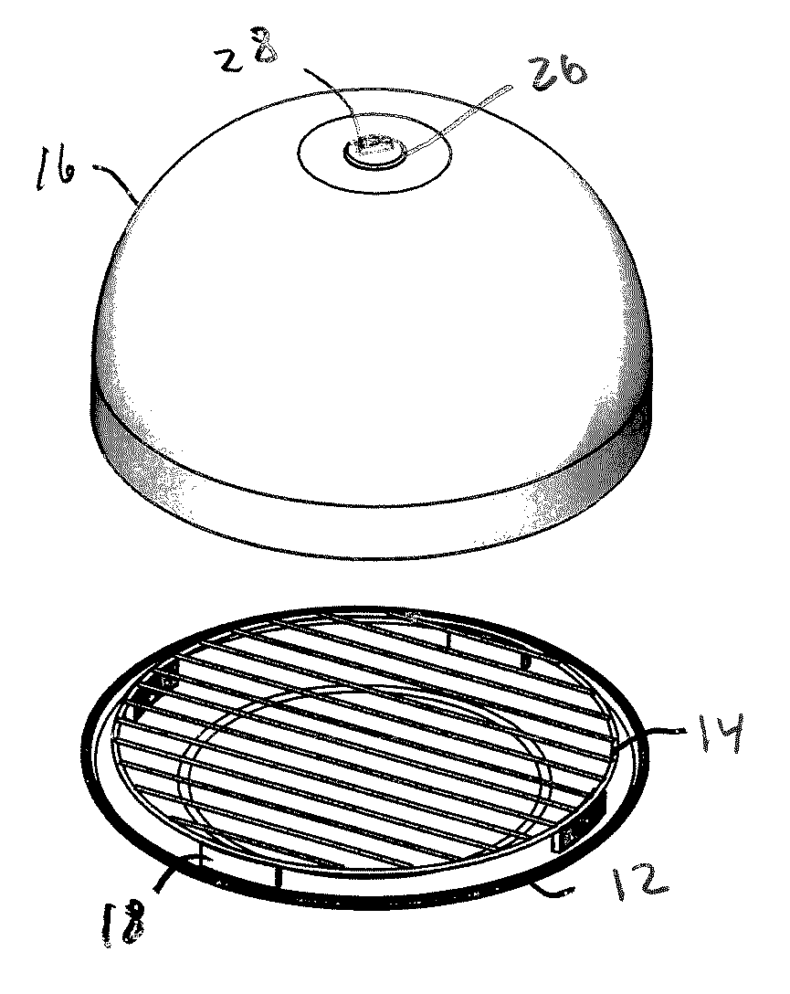 Portable multilevel rack and enclosure assembly for microwave ovens