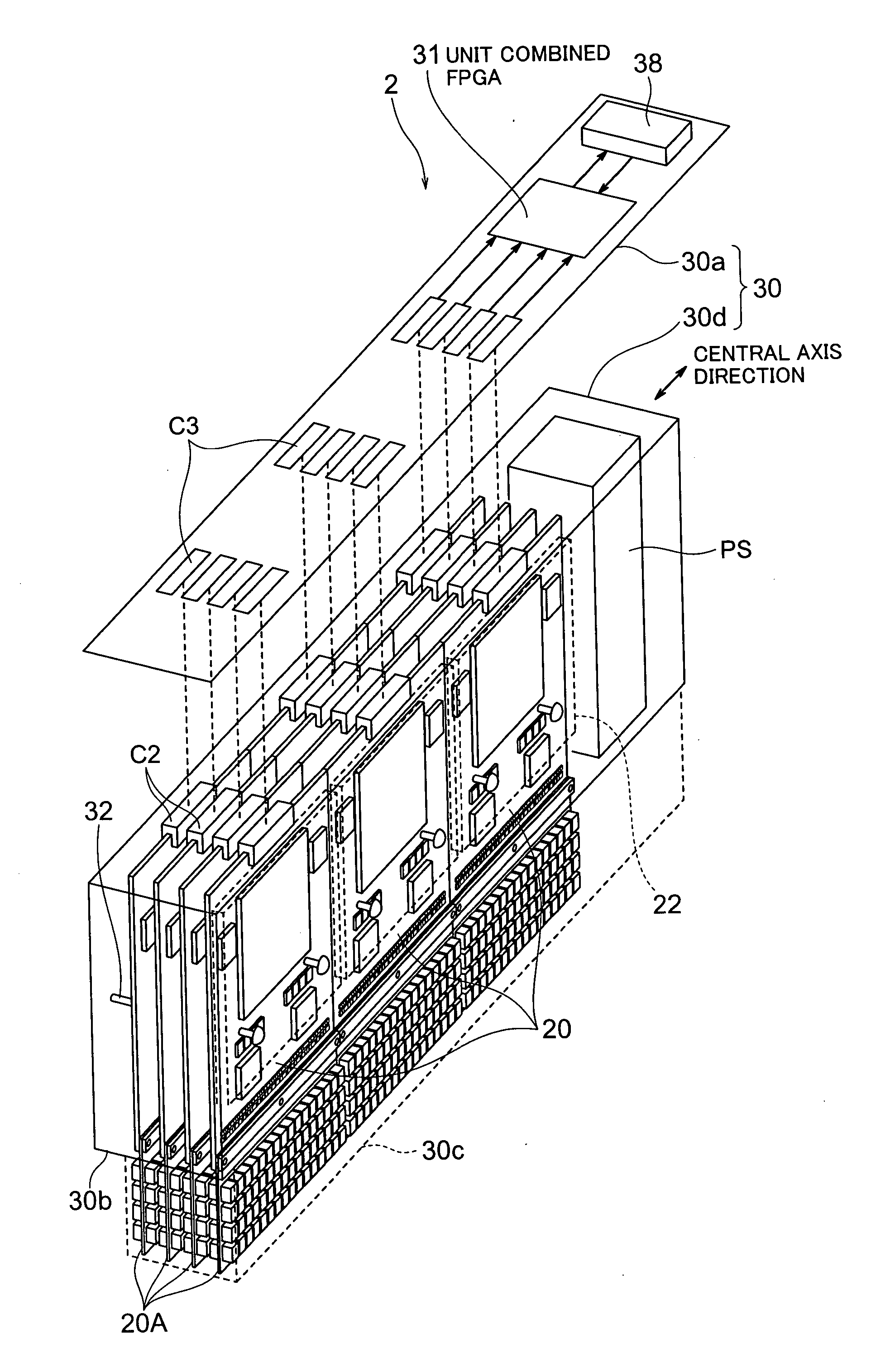 Radiological imaging apparatus and its detector unit