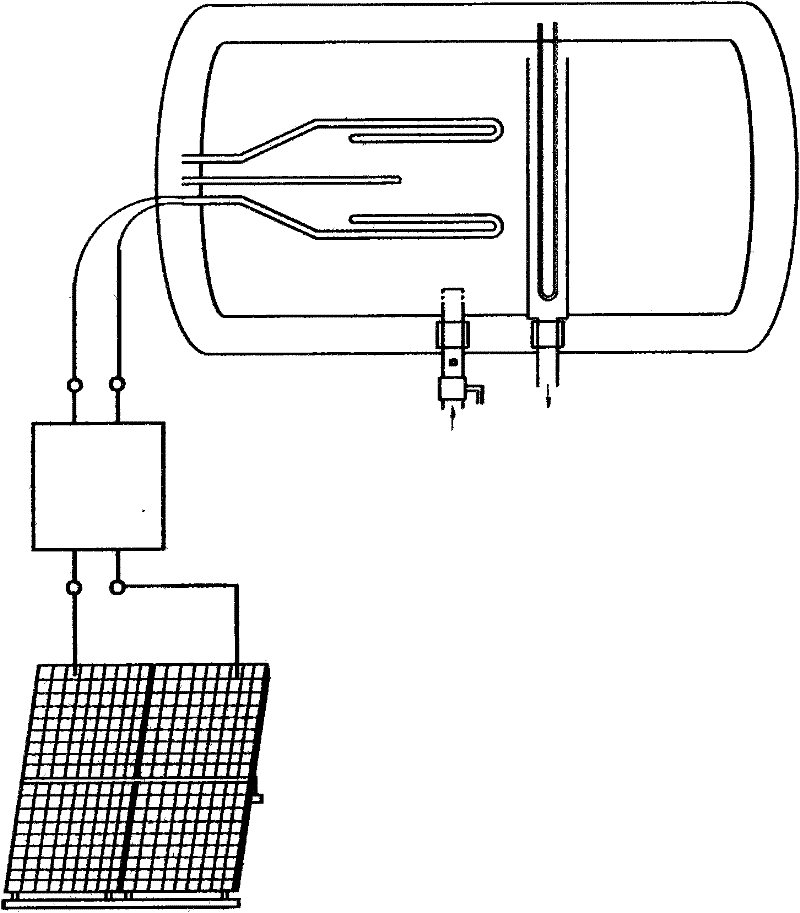 Photovoltaic water heater