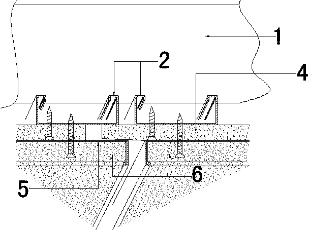 Closing structure for expansion joint reserved in wall surface or roof surface