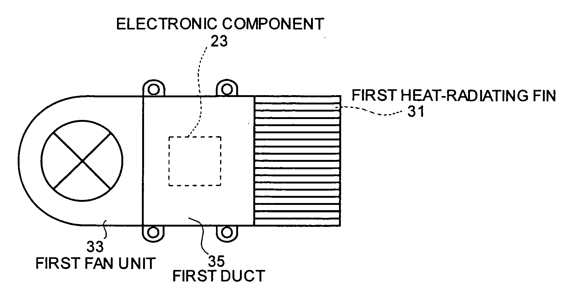 Cooling device and electronic device