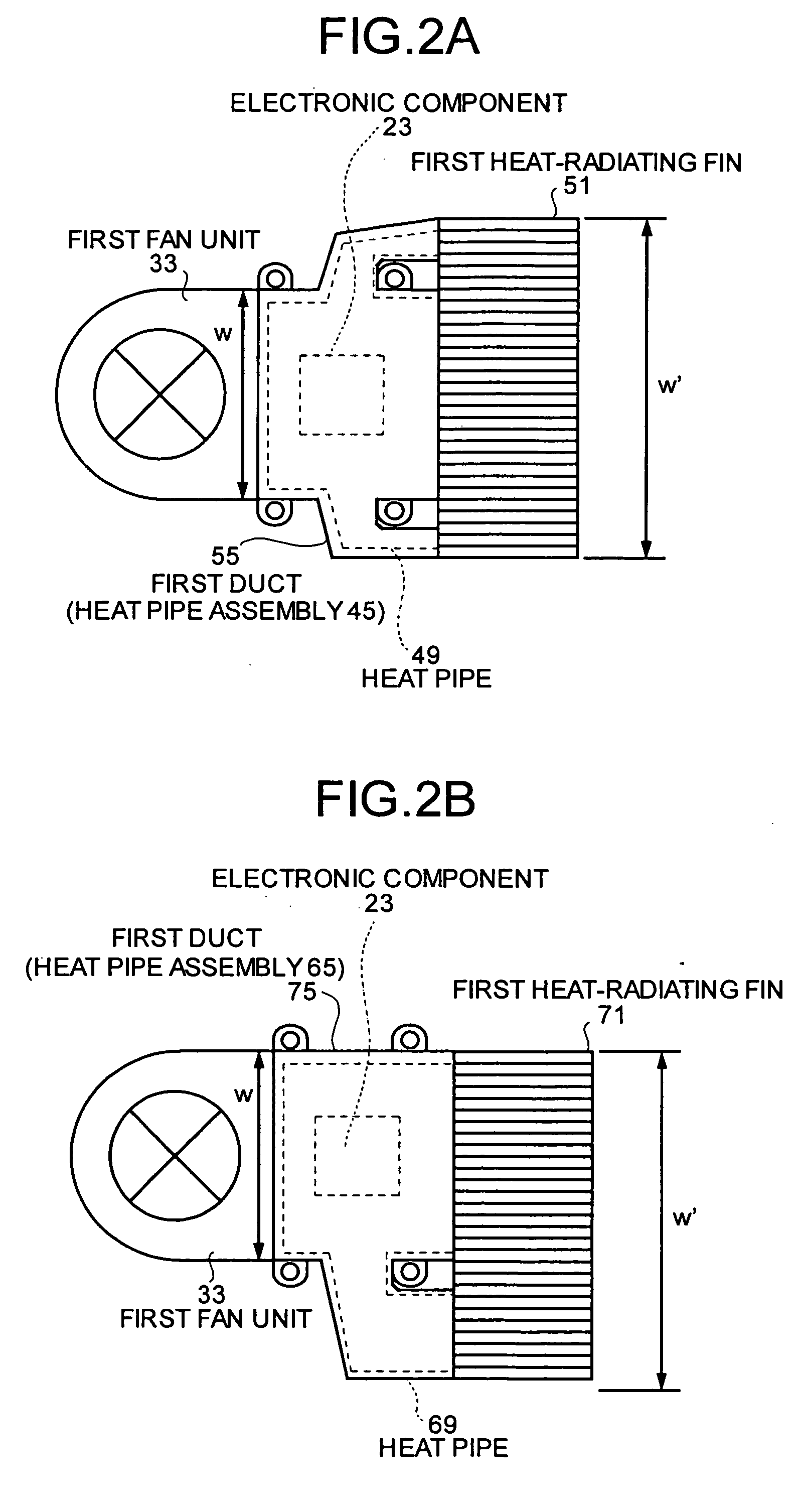 Cooling device and electronic device