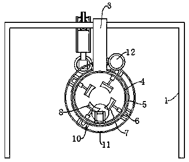 Tubular product grinding device for machining